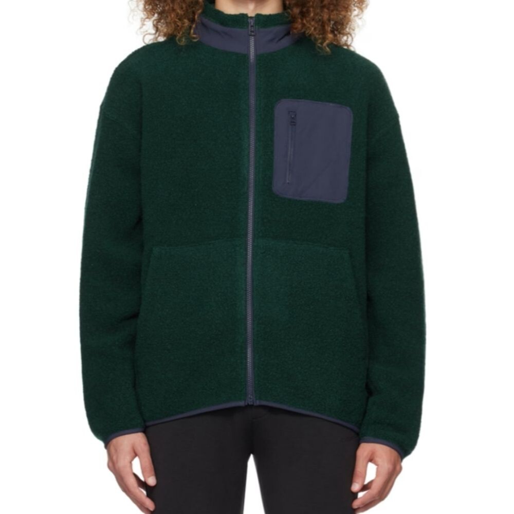 NWT outdoor voices green magafleece size XS